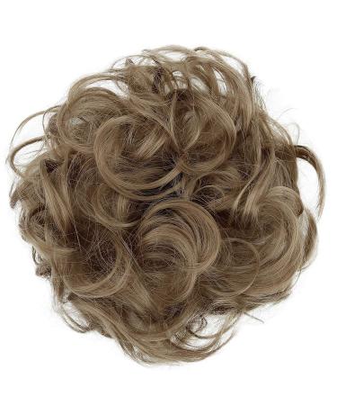 CAISHA by PRETTYSHOP Messy Scrunchie Bun Voluminous Wavy Hairpiece Heat-resistant Synthetic Fibres Brunette G12A brunette #22A G12A