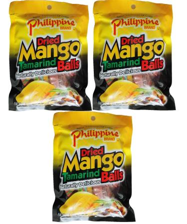 Philippine Brand Mango Tamarind Balls Mango Tamarind Balls 3 x 100 g
