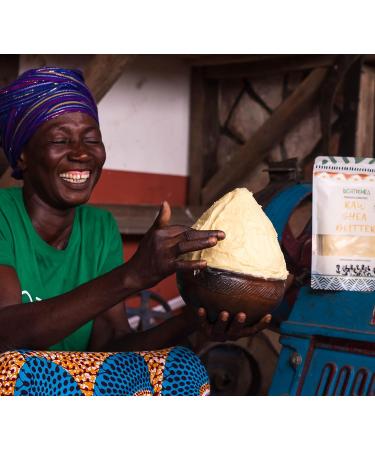 Northshea Raw Shea Butter 16oz | 100% Pure African Unrefined Moisturizer for Skin, Face, Body & Hair | Ideal for Soap Making, DIY Lotions, Oils, and Lip Balms - Buy Online on GoSupps.com