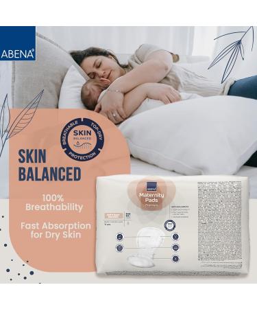 ABENA Premium Maternity Pads - Eco-Friendly Postpartum Essentials for Extra Protection - 15 Pack - Buy Online on GoSupps.com