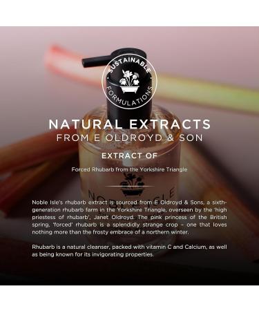 Noble Isle Hand Care Gift Set | Top-selling Rhubarb Hand Wash and Hand Lotion Gift Set for Women & Men | Natural Vegan Friendly Real Perfume Britain In A Bottle | Made in the UK - 2x 250ml - Buy Online on GoSupps.com