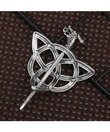 Vintage Celtic Knot Crown Hairpins | Lurrose Alloy Hair Clips & Barrettes for Women & Girls - International Shipping Available - Buy Online on GoSupps.com