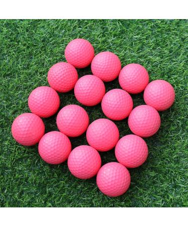 CoverMay Foam Practice Golf Balls - Set of 16 Pink Soft Training Balls for Indoor & Outdoor Use - Buy Online on GoSupps.com