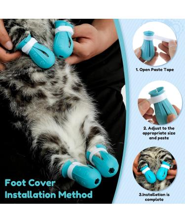 Abizarch Cat Muzzle for Grooming Breathable Bathing Cat Anti Bite Ear Muzzles Adjustable Cat Anti-Scratch Foot Cover for Bathing Shaving Pet Tools large for cat more than 10 pounds - Buy Online on GoSupps.com