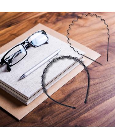 6 PCS Black Metal Hairbands & Bobby Pins - Stylish Headbands for Men & Women - Buy Online on GoSupps.com