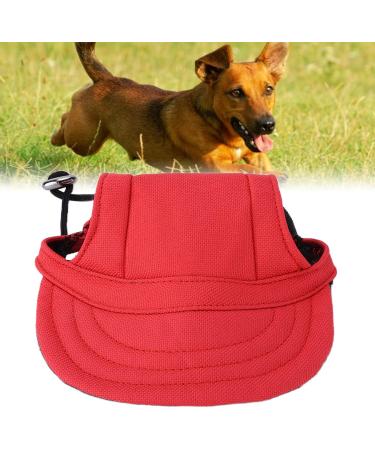 Psop Dog Baseball Cap - Stylish Pet Sun Hat with Ear Holes for Dogs - Red XL - Buy Online on GoSupps.com