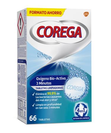 Corega Bioactive Oxygen 66 Unidad