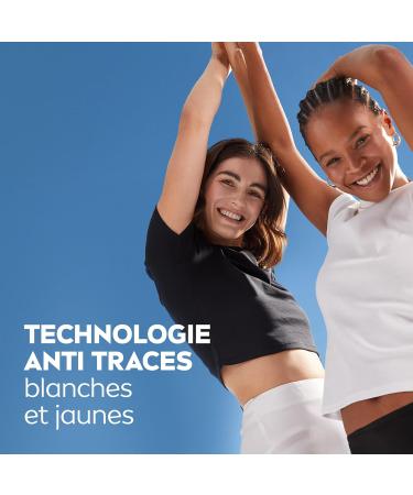 NIVEA Black & White Invisible Roll-on Deodorant (6 x 50ml) women's deodorant against white and yellow marks anti-perspirant anti-odor & humidity effective protection for 72 hours alcohol-free - Buy Online on GoSupps.com