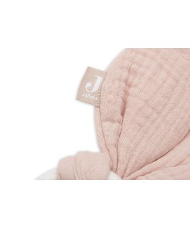 Jollein Bei ring Baby Bunny Ears Wild Rose - Oeko-Tex Certified Cotton & Silicone Dental Aid - Ideal Baby Toy Greifling - Buy Online on GoSupps.com