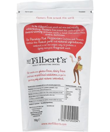 Mr. Filbert's Peruvian Pink Peppercorn Cashews and Peanuts 110 g - Buy Online on GoSupps.com
