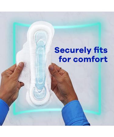 Always Maxi Feminine Pads Size 3 Extra Long Super Absorbency with Wings, Unscented - 33 Count - Buy Online on GoSupps.com