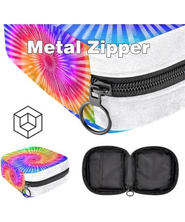 Colorful Tie Dye Sanitary Napkin Storage Bag | Period & Tampon Pouch - Buy Online on GoSupps.com