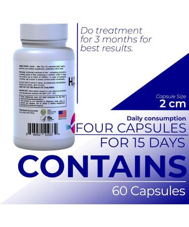 Hallusa Natural HallMulvit Men - Multivitamin for Men Heart Muscle & Immune Support + Biotin Iron Vitamin B12 Vitamin C Vitamin E Folate Calcium Magnesium Zinc & More - 60 Capsules - Buy Online on GoSupps.com