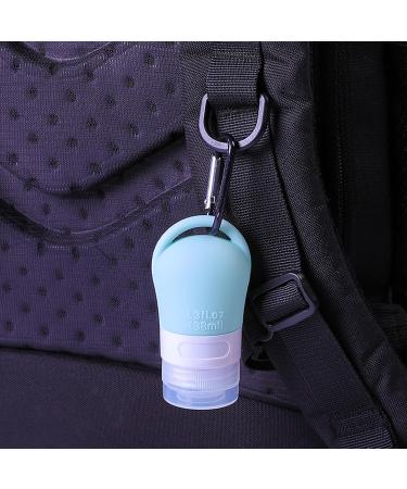 5 Pack Silicone Travel Bottles - Leak-Proof BPA-Free TSA Approved Containers for Shampoo & Lotion | Portable Travel Accessories - Buy Online on GoSupps.com