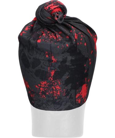 Buy mumbi 31236 Skull Cover - Red & Black Face Mask for Ultimate Mouth & Nose Protection | International Shipping Available - Buy Online on GoSupps.com