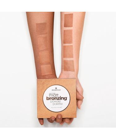 Essence Sun Club Matte Bronzing Powder Palette - Vegan, Cruelty-Free, Paraben-Free, Oil-Free, Alcohol-Free - Buy Online on GoSupps.com
