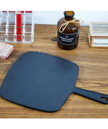 SDlumeiy Black Hand Mirror 12.6x9 inches - Beauty Barber Handheld Mirror 3pack - Buy Online on GoSupps.com