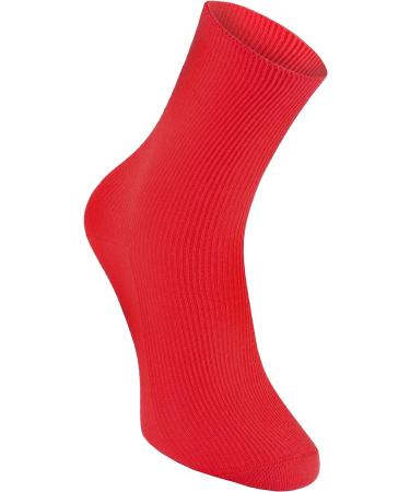 Diabetic Elastic Cotton Socks for Swollen Feet | 8 Pairs | Mens & Womens 8-9.5 | Multicoloured - Buy Online on GoSupps.com