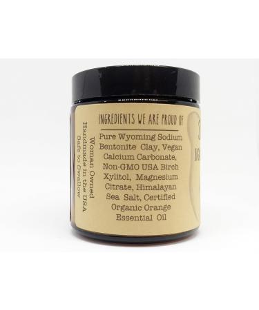 Organic Vegan Fluoride-Free Remineralizing Tooth Powder for Kids - 6 Month Supply | Glass JAR | Orange Flavor | Eco-Friendly & Safe - Buy Online on GoSupps.com