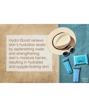 Neutrogena Hydro boost make-up removing cleansing wipes made with hydrating hyaluronic acid 25 count - Buy Online on GoSupps.com