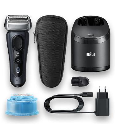 Braun Electric Shaver for Men Series 8 8453cc Wet & Dry 3+1 Head with Precision Trimmer with 5-in-1 SmartCare Center and a 60-min Battery Life - Buy Online on GoSupps.com