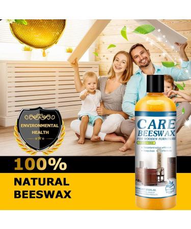 Furniture Polish | Natural Traditional Beeswax Polish - for Wood Doors Tables Chairs Cabinets Waterproof & Repair Wood Restorer for Hardwood Floor Real Wood - Buy Online on GoSupps.com