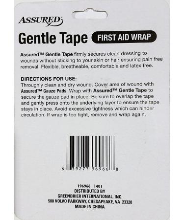 Gentle Tape: Comfortable First Aid Wrap for Gentle Care - Buy Online on GoSupps.com
