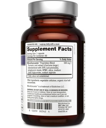 Quality of Life Curcumin-SR - Inflammation Support for Healthy Aging - 60 Vegicaps - Buy Online on GoSupps.com