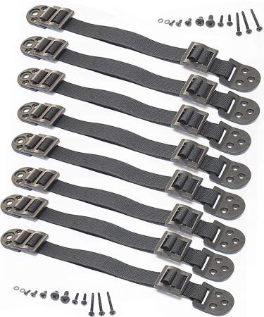 Anti-Tip Television and Furniture Anchor Strap for Child Safety (4 Pairs) by Boxiki Kids. Quakehold and Safety Straps for Child Proofing Your Home (Black) 4 Pairs - Black - Buy Online on GoSupps.com