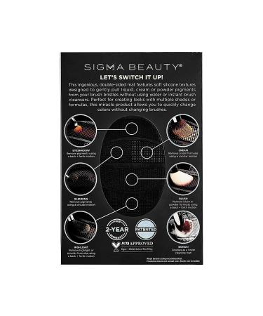 Sigma Switch: Portable Silicone Makeup Shade Switching Tool & Brush Cleaner - Buy Online on GoSupps.com