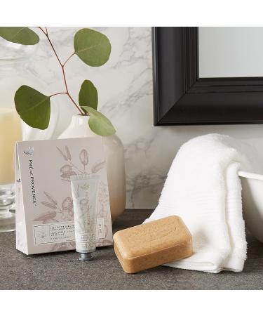 Pre de Provence Honey Almond Gift Set: 150g Soap Bar & 1oz Hand Cream - Buy Online on GoSupps.com