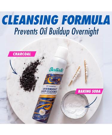 Batiste Overnight Deep Cleanse Dry Shampoo 3.81oz - Wake Up to Beautiful Hair Prevent Oil Build-Up - International Shipping Available - Buy Online on GoSupps.com