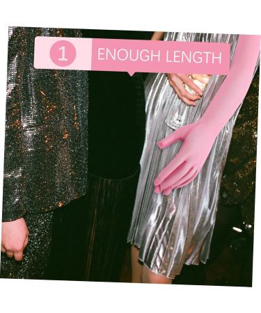  FRCOLOR FRCOLOR 1 Pair Long Elbows Woman for Dance Tea Party Long Women Elastic Women Anti-Sun Long Bride Polyester - Buy Online on GoSupps.com