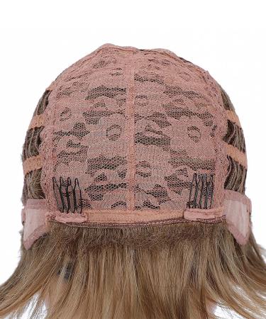 JOLNVCA Pixie Cut Short Brown Wigs for White Women - Blonde Mixed Brown - Buy Online on GoSupps.com