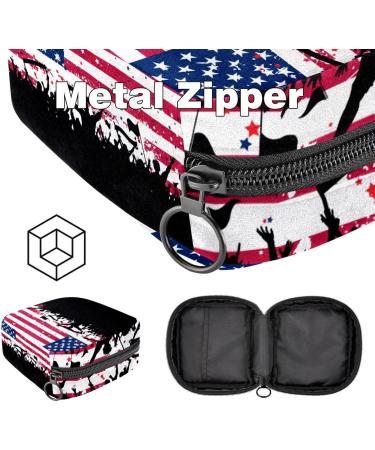 Javenproeqt Portable Women's Binding Bags | Menstrual Cup Pocket & Pads for Teens | Multicolored Tampon Bags - Buy Online on GoSupps.com