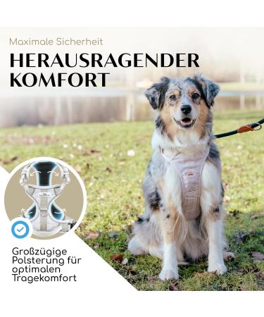 Freudenier Dog Harnesses - Breathable Bombproof Seat & Anti-Drawing Design for All Dog Sizes - Shop Now! - Buy Online on GoSupps.com