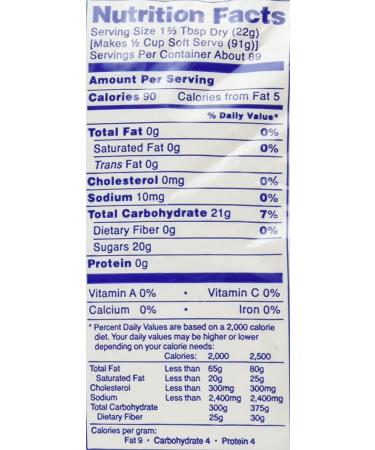 Dole Soft Serve Mix Pineapple 4.40 lbs - 1 Pack - Buy Online on GoSupps.com