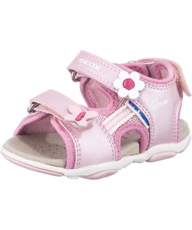 Geox Girl's B Sandal Agasim 7.5 UK Pink
