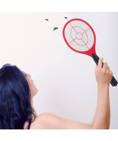 Buy Red Electric Fly Swatter - Chemical-Free Insect Zapper for Flies & Mosquitoes - 1 Piece - International Shipping Available - Buy Online on GoSupps.com