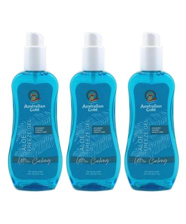 Australian Gold Aloe Freeze Spray Gel 8 Ounce (235ml) (3 Pack) - Buy Online on GoSupps.com