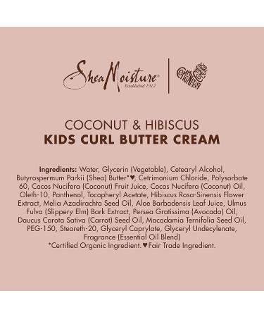 SheaMoisture Kids Coconut & Hibiscus Curling Styling Cream - 6 oz - Buy Online on GoSupps.com