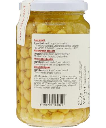 LaSelva Chickpeas 340 g - Pack of 3 - Buy Online on GoSupps.com