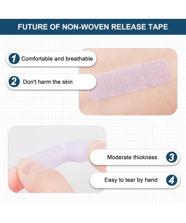 6 Rolls Eyelashes Tape - Adhesive Fabric Tape for Eyelash Extensions | Breathable Under Eye Tools (Pink) - International Shipping - Buy Online on GoSupps.com
