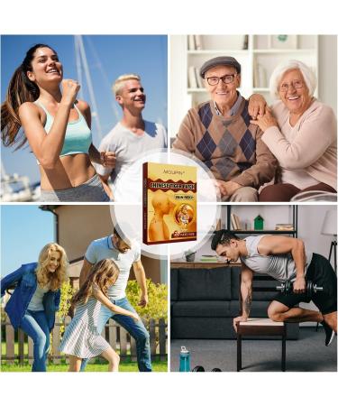 MQUIN Pain Relief Patches - 20 PCS Chinese Tiger Herbal Patch for Knee, Back, Joint, Muscle, Neck Pain - Buy Online on GoSupps.com