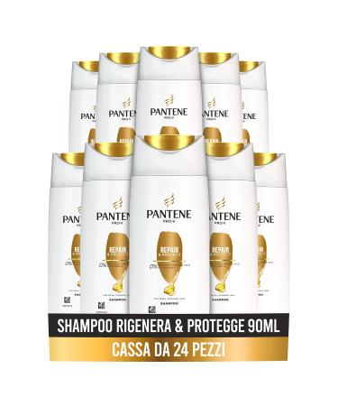 Pantene Pantene Pro-V Replenishes and Protects Shampoo Instantly Repairs Signs of Damage 24 x 90ml