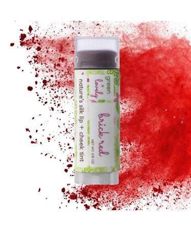 Buy Nature s Silk Organic Lip Balm - Brick Red Tint | International Shipping Available - Buy Online on GoSupps.com