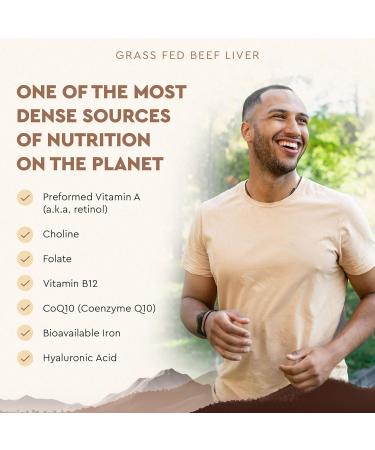 Ancestral Supplements Grass Fed Beef Liver Capsules Supports Energy Production Cleansing Digestion Immunity and Body Wellness Non GMO Freeze Dried Liver Support 180 Capsules Bottle (3 Pack) - Buy Online on GoSupps.com