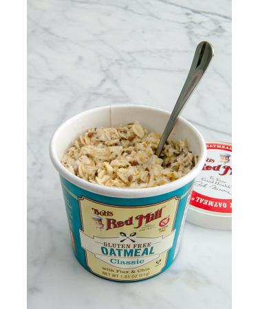 Bobs Red Mill Classic Oatmeal Cup  1.81 Ounce - 12 per case. - Buy Online on GoSupps.com