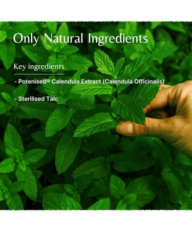 Mistry's Calendula Powder 150g - Natural Vegan Powder for Wounds and Skin Irritation - Buy Online on GoSupps.com