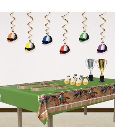 Beistle 60966 Jockey Helmet Food Party Picks 150 Piece Derby Day Decorations Sports Cupcake Toppers Paper Wood Multicolored - Buy Online on GoSupps.com